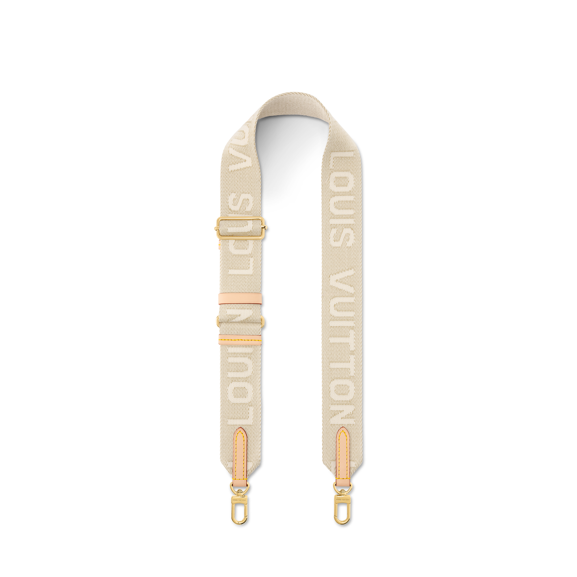 LOUIS VUITTON ストラップ ホワイト ゴールド Louis Vuitton Quartz Epi Leather Monogram Flower Chain Twist MM